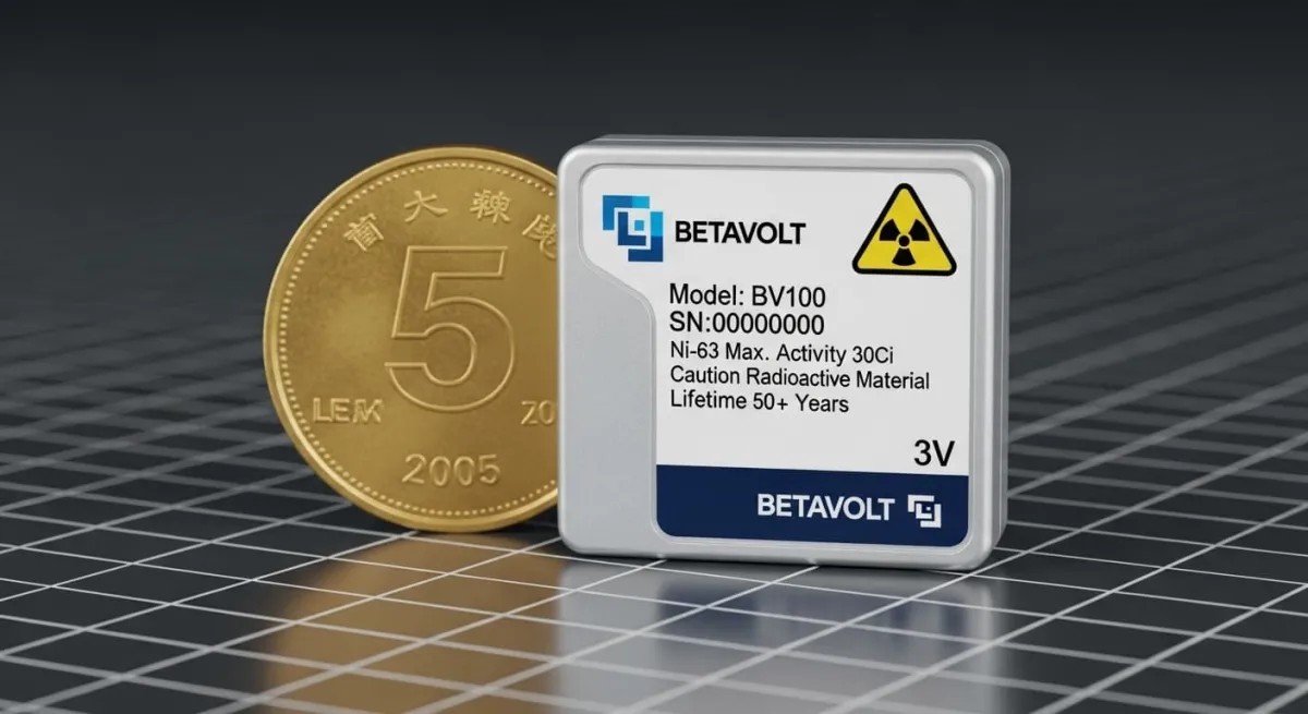 Betavolt 50 Yıl Dayanabilen Nükleer Pili